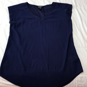 Express women v-neck size M 98% Polyester 2% Spandex